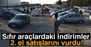 Sıfır araçlardaki indirimler 2. el satışlarını vurdu!