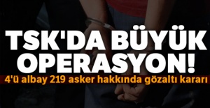 TSK'da büyük operasyon!