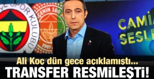 Ali Koç açıklamıştı! Transfer resmileşti...