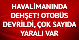 Antalya Havalimanı'nı fırtına vurdu!