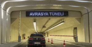 Avrasya Tüneli'nden 2018'de 17,5 milyon araç geçti