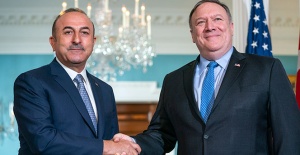 Bakan Çavuşoğlu Pompeo ile görüştü!