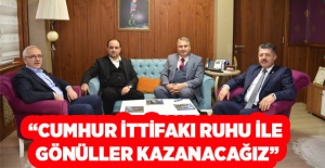 Başkan Çerçi: Cumhur İttifakı ruhu ile gönüller kazanacağız