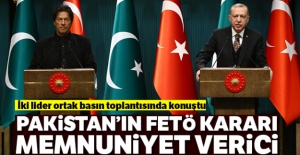 İki lider ortak basın toplantısında konuştu