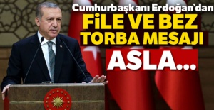 Cumhurbaşkanı Erdoğan'dan önemli açıklamalar!