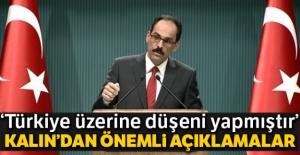 Cumhurbaşkanı sözcüsü İbrahim Kalın'dan önemli açıklamalar