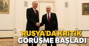 Cumhurbaşkanı Erdoğan - Putin görüşmesi başladı