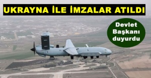 Devlet Başkanı duyurdu... Ukrayna ile imzalar atıldı