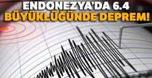 Endonezya'da korkutan deprem