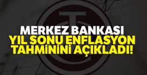 Merkez Bankası yıl sonu enflasyon tahminini açıkladı!