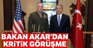 Bakan Akar'dan kritik görüşme