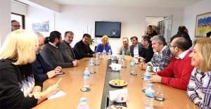 Zeybekci'den Gazetecilere Ziyaret