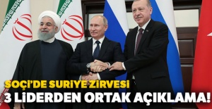 3 liderden ortak açıklama!