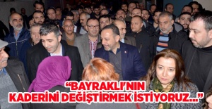 Ali Aslan: Bayraklı'nın kaderini değiştirmek istiyoruz…