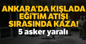 Ankara'da Sakarya Kışlası'nda mühimmat patladı: Yaralılar var