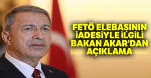 Bakan Akar: 'FETÖ elebaşının iadesini gündeme getirdik'