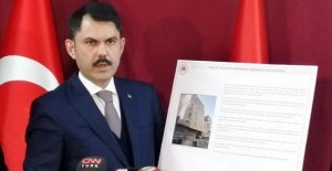 Bakan Kurum çöken bina ile ilgili konuştu