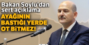 İçişleri Bakanı Soylu: 'Kılıçdaroğlu'nun ayağının bastığı yerde ot bitmez'