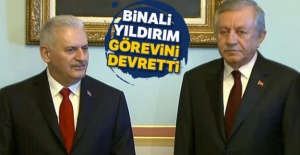 Meclis'te devir teslim töreni