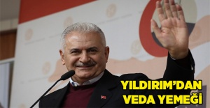 TBMM Başkanı Yıldırım'dan 'veda yemeği'