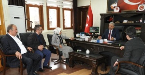 AK Parti Erzurum Milletvekili Taşkesenlioğlu, İspirlilerle bir araya geldi