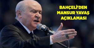 Bahçeli'den Mansur Yavaş açıklaması