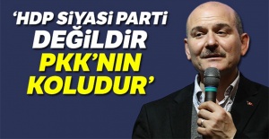 Bakan Soylu:'HDP siyasi parti değildir, PKK'nın koludur'