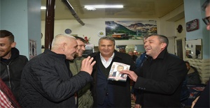Başkan Çerçi’ye tezahüratlı karşılama