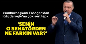 Cumhurbaşkanı Erdoğan'dan Kılıçdaroğlu'na çok sert tepki!
