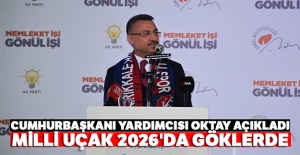 Cumhurbaşkanı Yardımcısı Oktay, milli uçak için tarih verdi