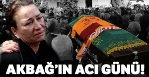 Demet Akbağ'ın eşi Zafer Çika, gözyaşları ile uğurlandı