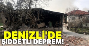 Denizli'de şiddetli deprem