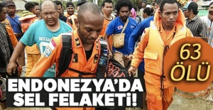Endonezya'da sel felaketi: 63 ölü, 21 yaralı
