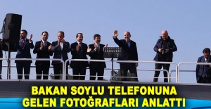 Bakan Soylu telefonuna gelen fotoğrafları anlattı