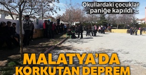 Malatya'da korkutan deprem!