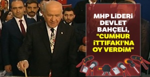MHP lideri Devlet Bahçeli oyunu kullandı