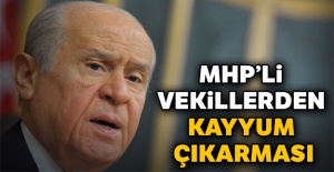 MHP'li vekillerden kayyum çıkarması