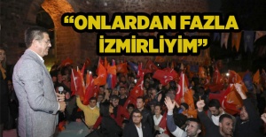 Nihat Zeybekci, Kadifekale ve Bayraklı'da miting yaptı