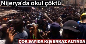 Nijerya'da okul çöktü! Çok sayıda kişi enkaz altında