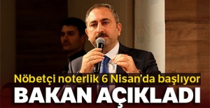 Nöbetçi noterlik uygulaması başlıyor