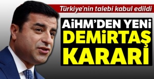 AİHM yeni Demirtaş kararı