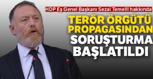 Temelli'ye 'örgüt propagandasından' soruşturma
