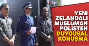 Yeni Zelandalı Müslüman polisin duygusal konuşması