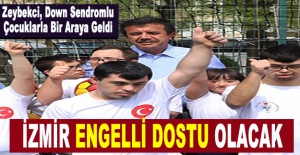Zeybekci, Down Sendromlu Çocuklarla Bir Araya Geldi