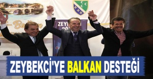 Zeybekci'ye Balkan Desteği