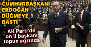AK Parti'de on il başkanı topun ağzında