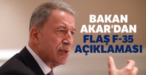 Bakan Akar'dan flaş F-35 açıklaması