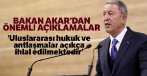Bakan Akar'dan önemli açıklamalar!