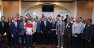 Çavuşoğlu, ABD’deki Müslüman toplumunun temsilcileriyle görüştü