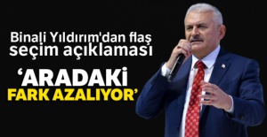 Binali Yıldırım'dan seçim açıklaması